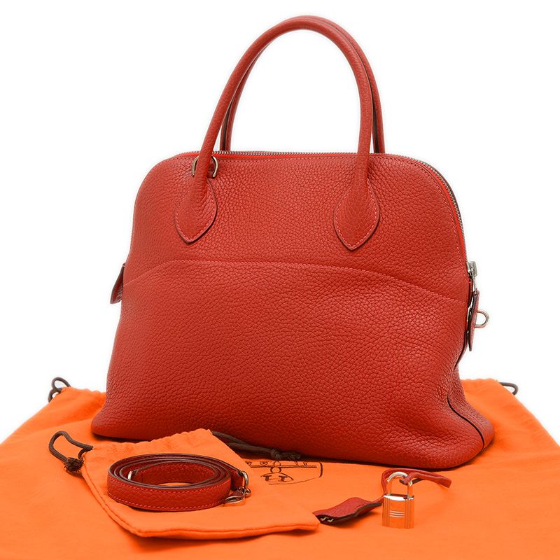 ❤お得なお品❤ボリード31 ルージュガランス ＳＶ フィヨルド エルメス □Ｊ刻 ❤お得なお品❤ボリード31 ルージュガランス SV フィヨルド エルメス