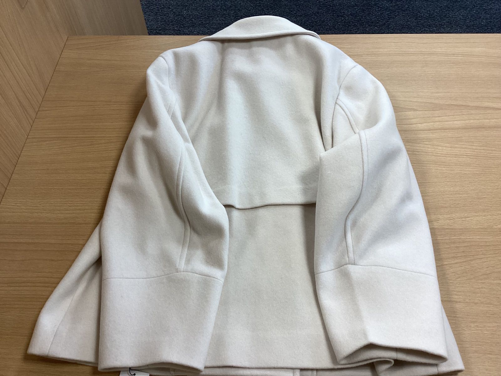 I719 組曲 コート 組曲 【Oggi掲載】Pecolamb ソフトメルトン ノー