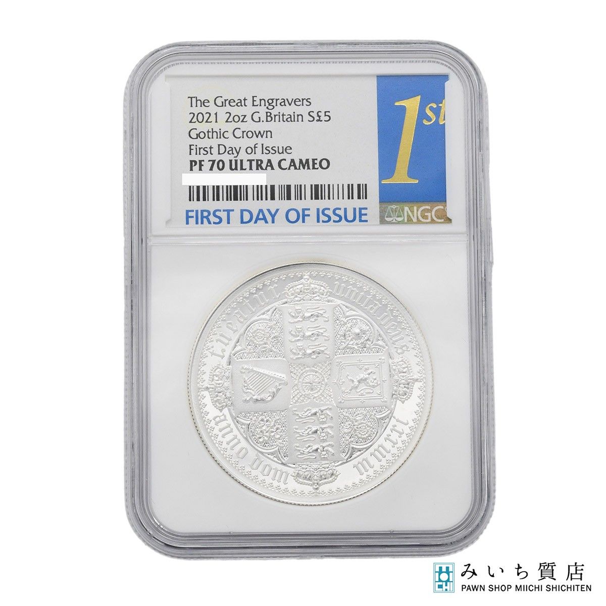 NGC FIRST DAY OF ISSUE PF70 ULTRA CAMEO 2021年 2オンス 5ポンド