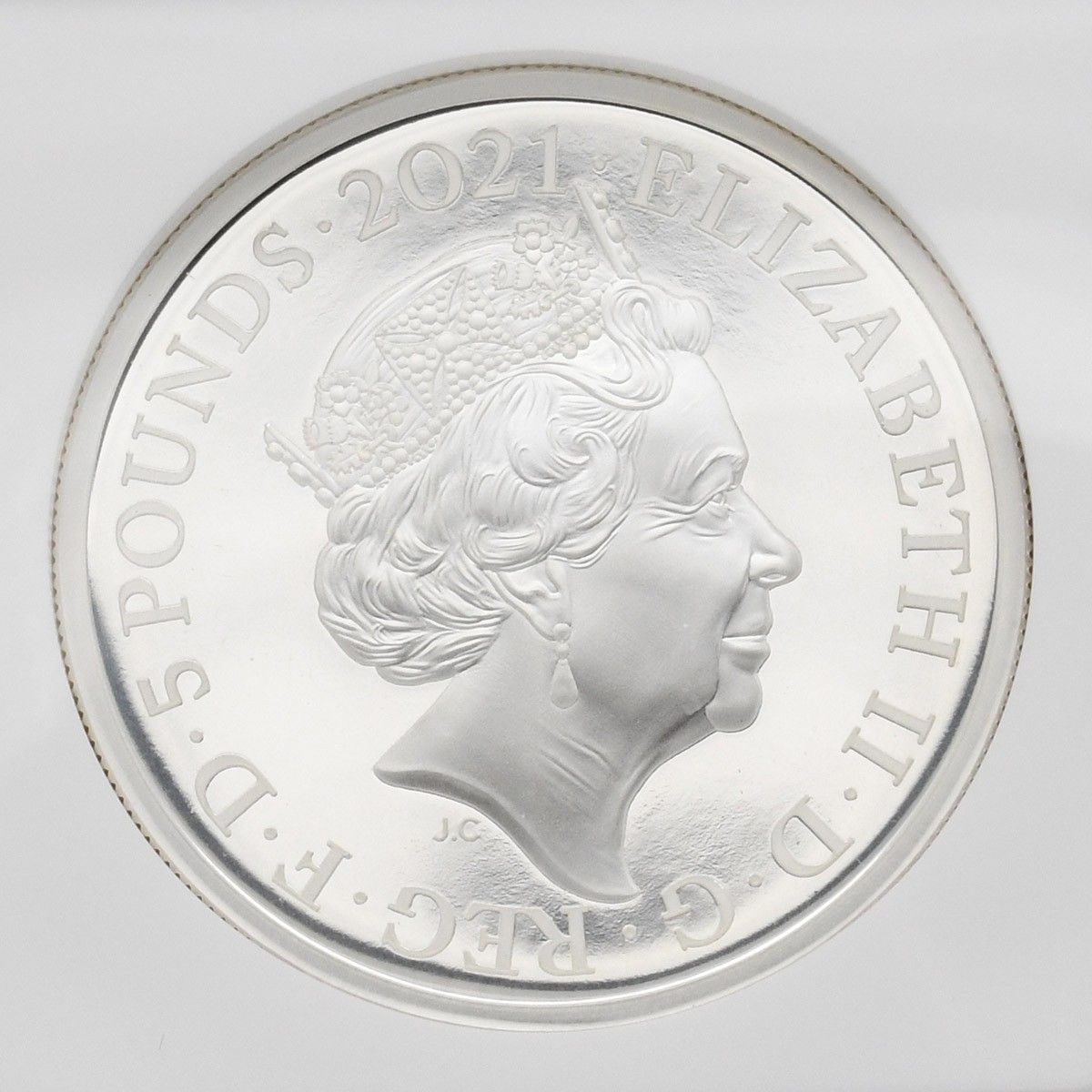 美しき ゴチッククラウン シールド 2021年 2オンス 銀貨 PF70UC 美しき ゴチッククラウン シールド 2021年 2オンス 銀貨 PF70UC 美しき