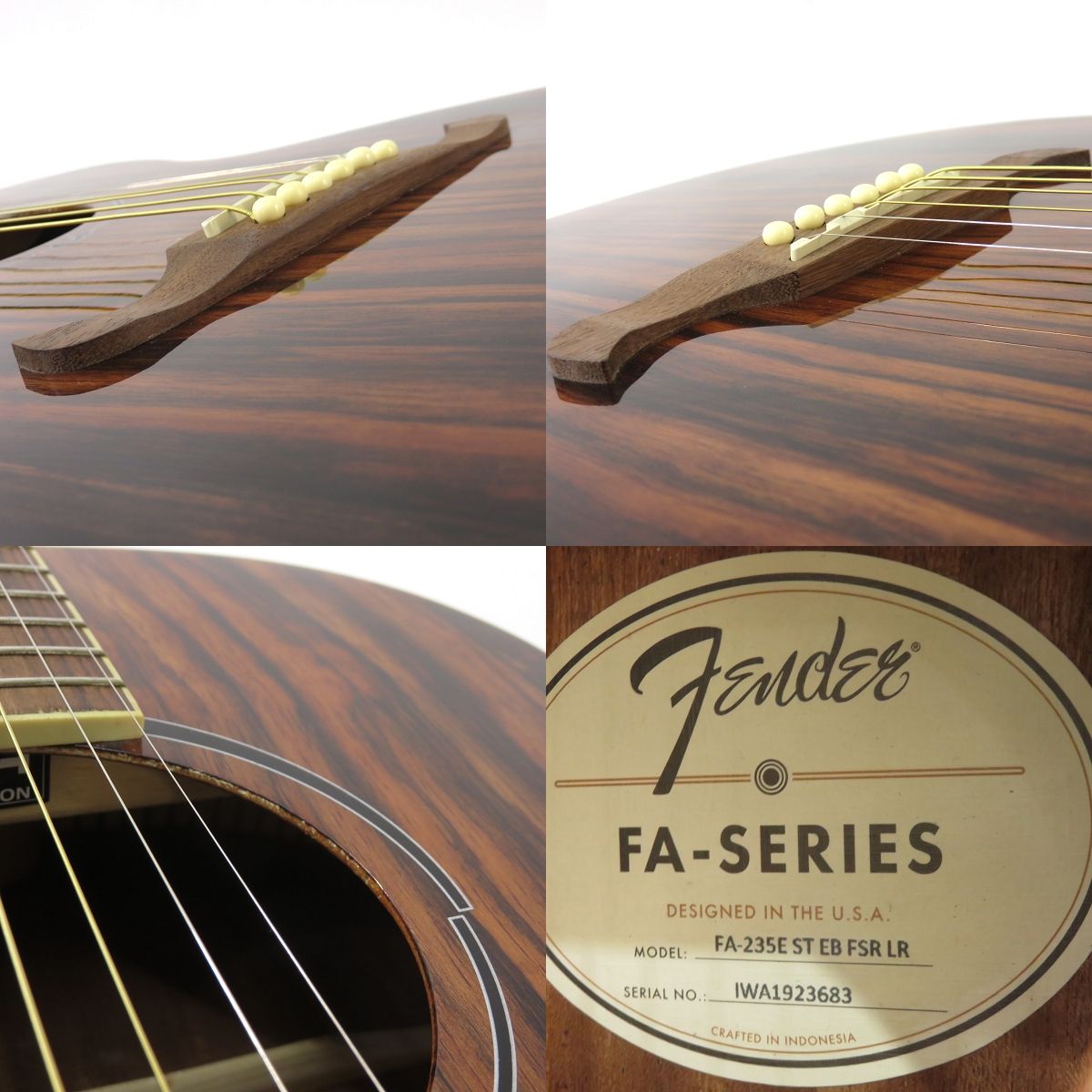 フェンダー FA-235E エレアコ Amazon.com: Fender FA-235E Concert Acoustic-Electric Guitar