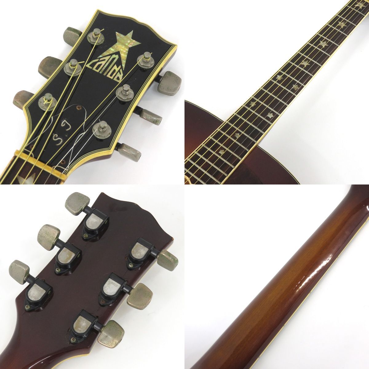 Canda キャンダ 404 サンバースト アコギ アコースティックギター