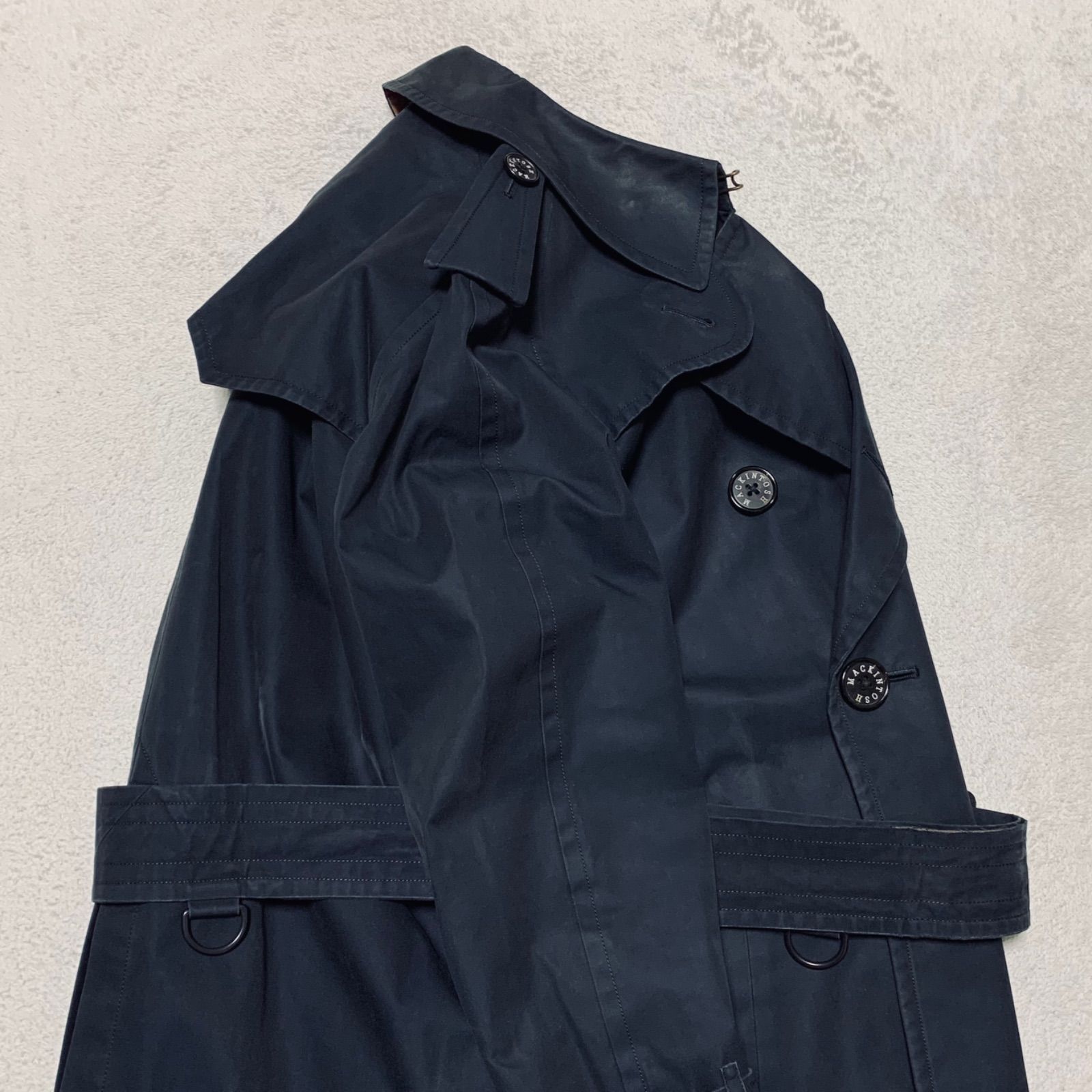 MACKINTOSH LONDON トレンチコート ダブルブレスト ウールライナー付