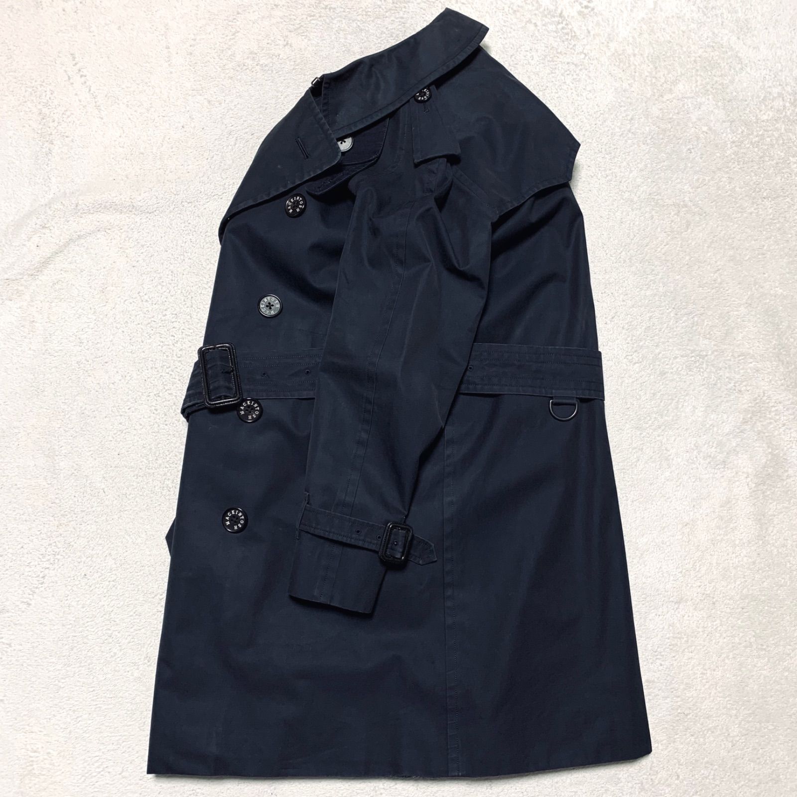極美品 マッキントッシュ　トレンチコート　ダブル　チェック　ライナー　ベルト 極美品 マッキントッシュ トレンチコート ダブル チェック ライナー