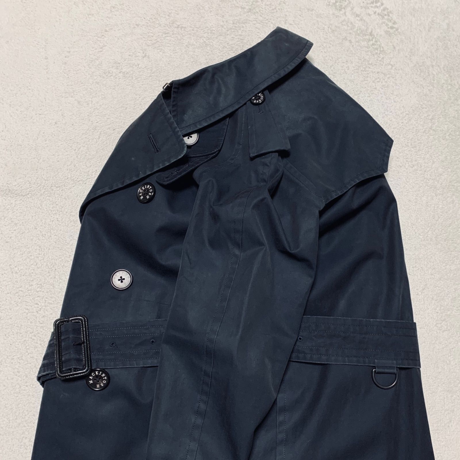 MACKINTOSH LONDON トレンチコート ダブルブレスト ウールライナー付