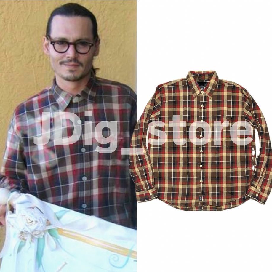 RRL チェックシャツ ネルシャツ Sサイズ ジョニーデップ RRL チェック