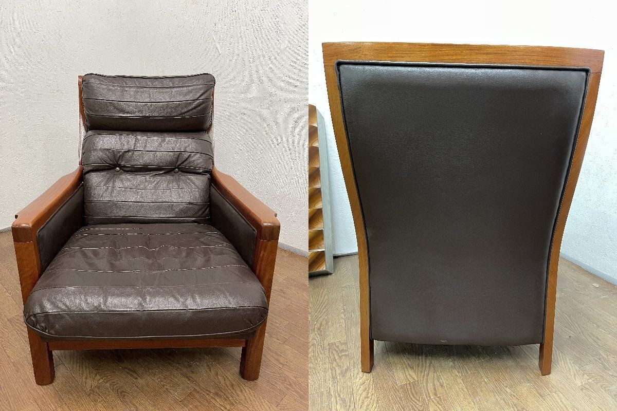 ○オールドマルニ レマン 1人掛けソファ2点セット シングルソファ