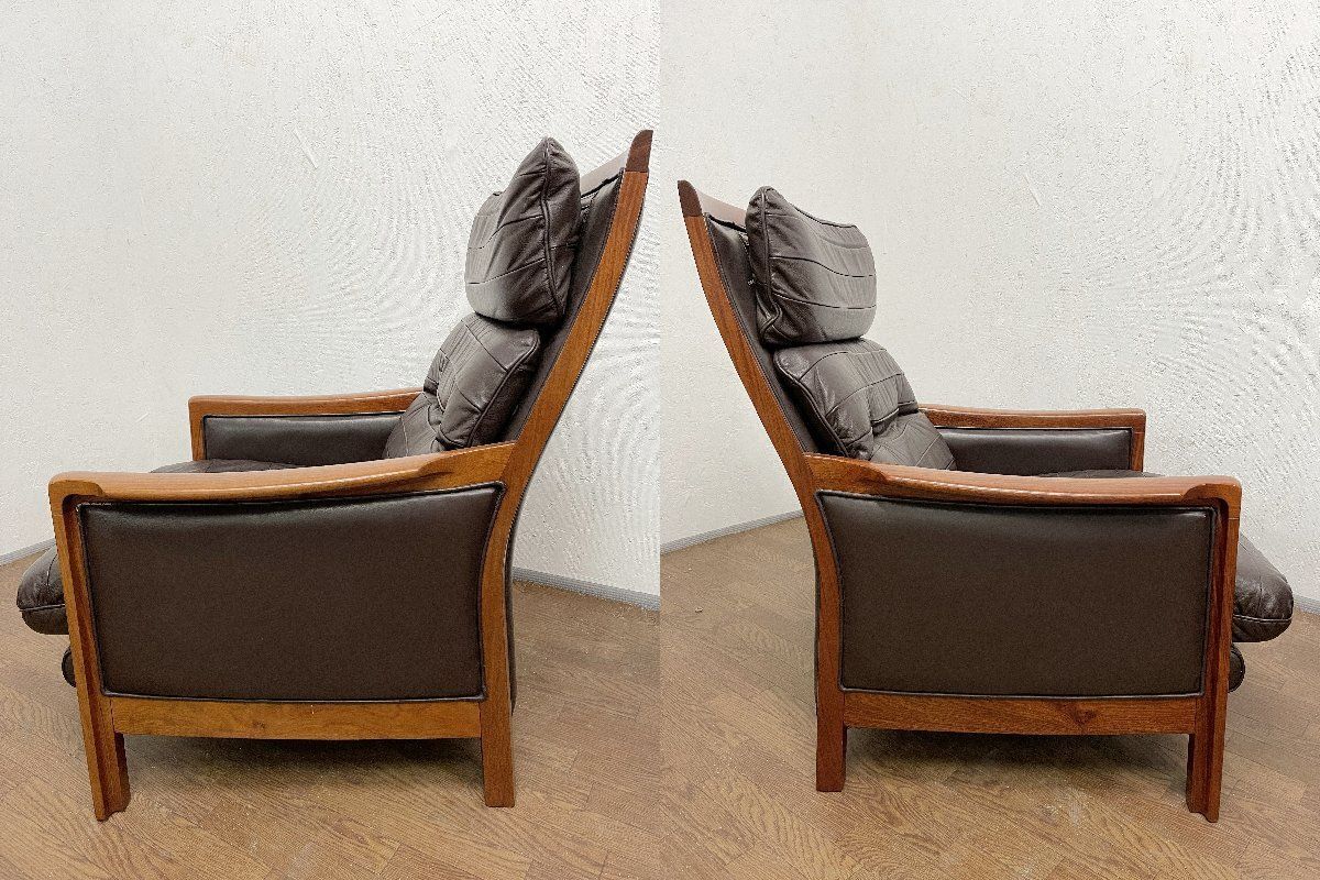 ○オールドマルニ レマン 1人掛けソファ2点セット シングルソファ