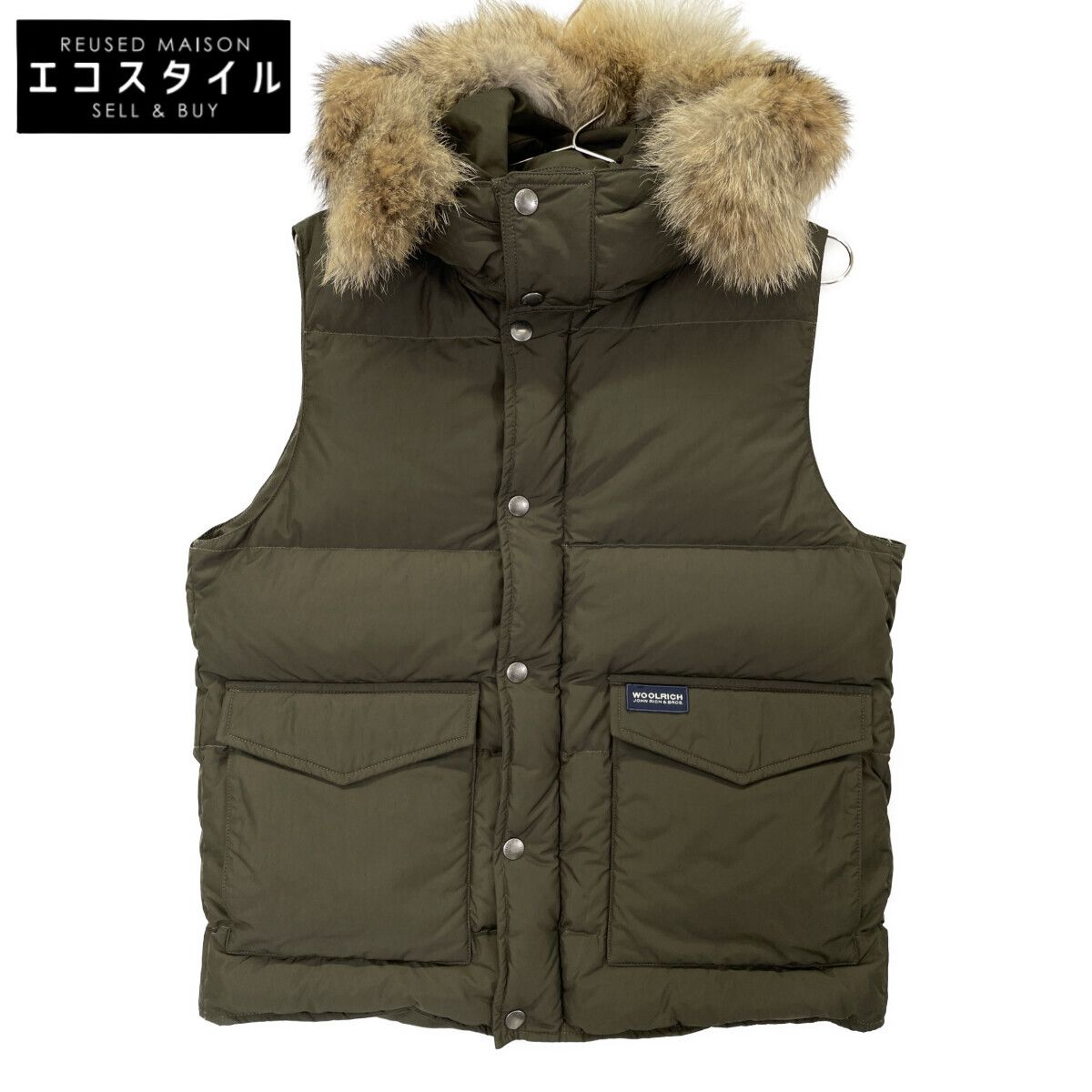 【Y.F】WOOLRICH ウールリッチ ファー ダウンベスト 3way Y.F】WOOLRICH ウールリッチ ファー ダウンベスト 3way Y.F】WOOLRICH