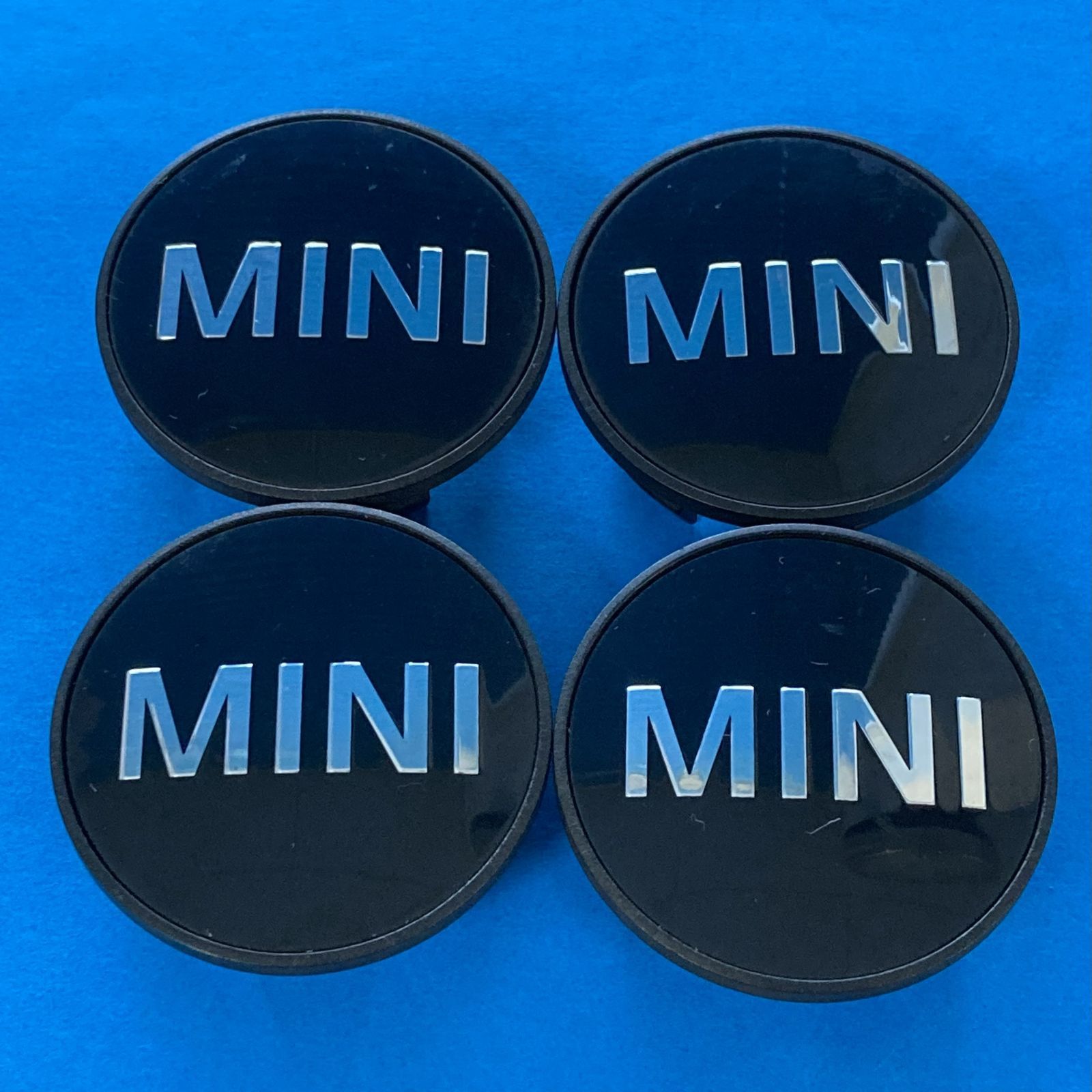 MINI ミニクーパー 純正 ホイール センターキャップ ブラック 4個 