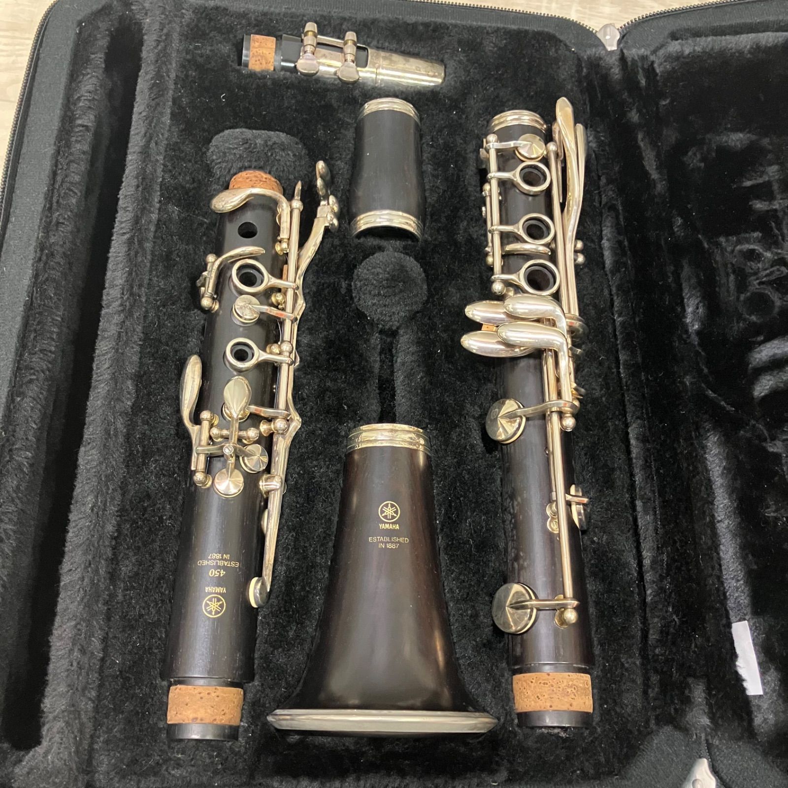ヤマハ YAMAHA クラリネット450 ESTABLISHED in1887 【280aa124