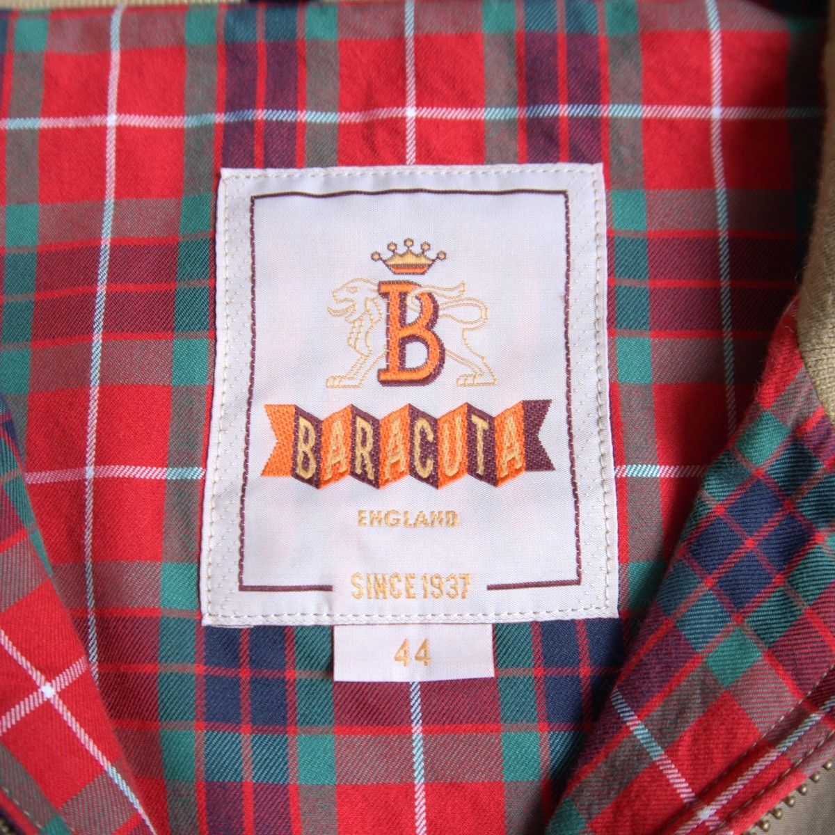 ビッグサイズ/美品】 BARACUTA 【G9 スウィングトップ ハリントン
