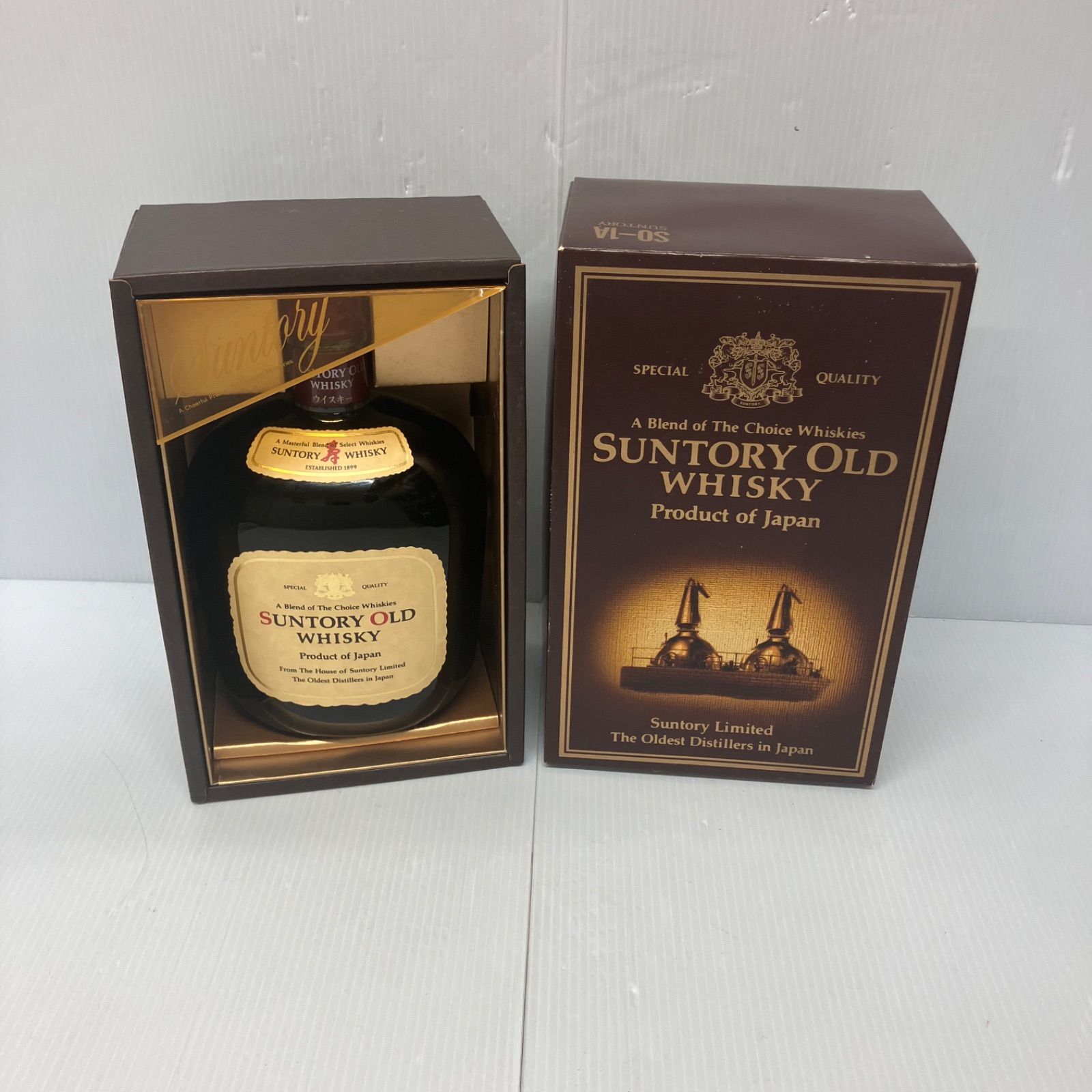 サントリー 未開栓 ウイスキー SUNTORY オールド 3本セット - 寿