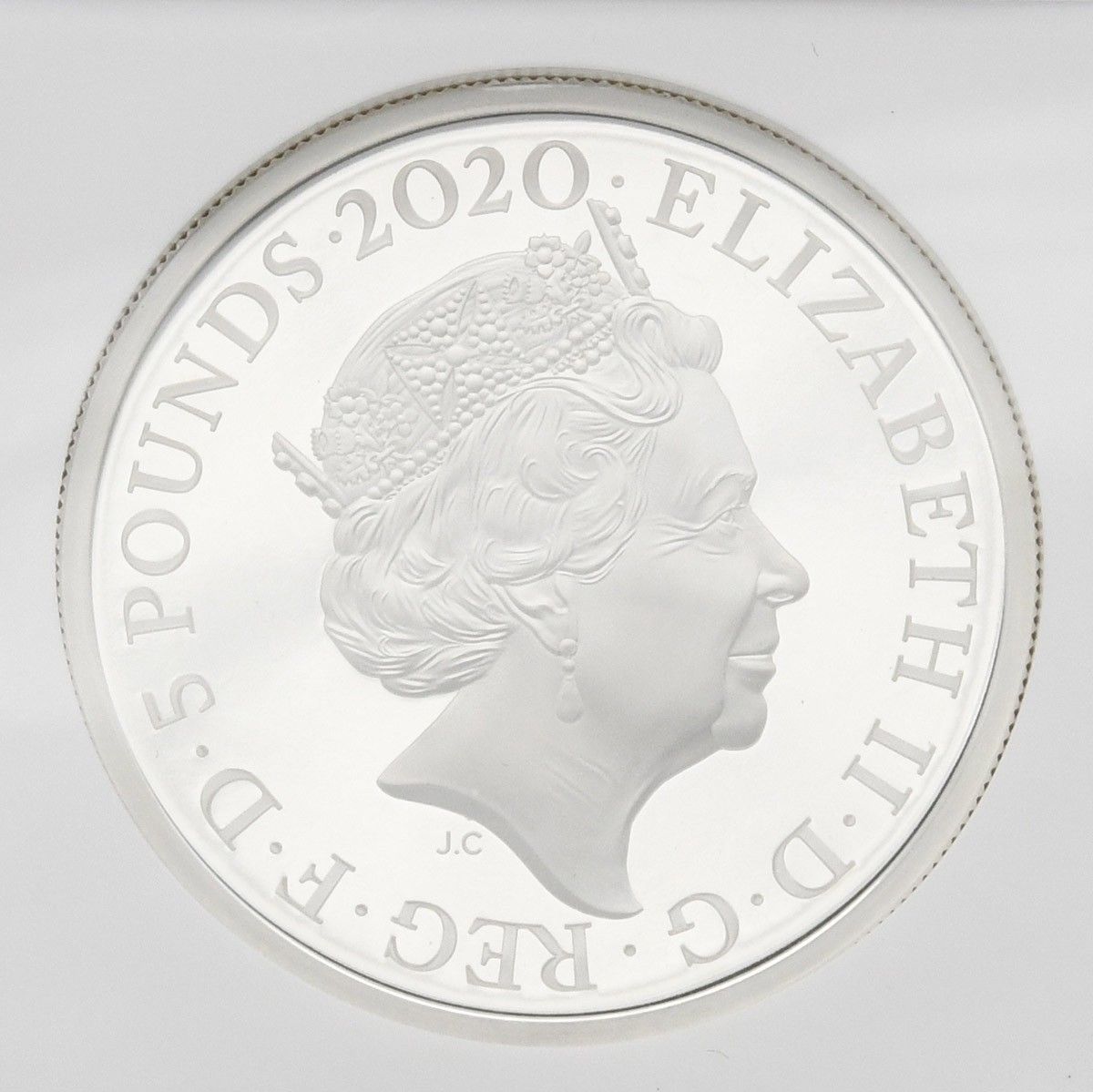 NGC FIRST DAY OF ISSUE PF70 ULTRA CAMEO 2020年 2オンス 5ポンド