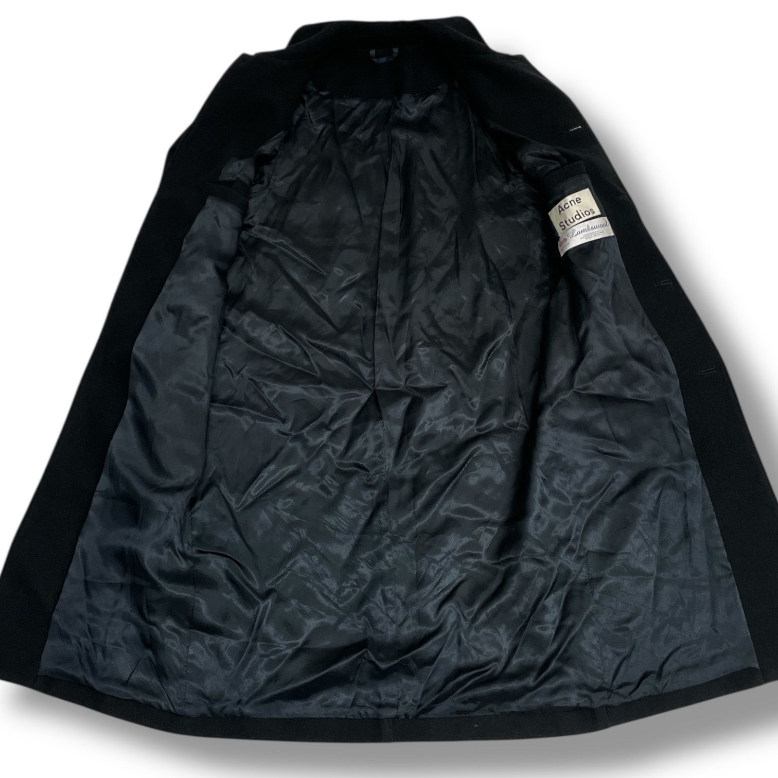 Acne Studios アクネストゥディオズ ステンカラーメルトンウールコート