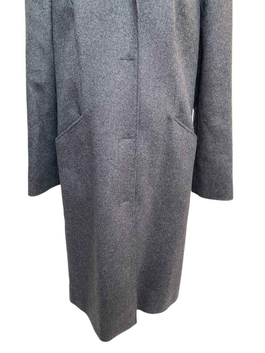 11952-095☆ 極美品 Leilian レリアン カシミヤ100% ロングコート