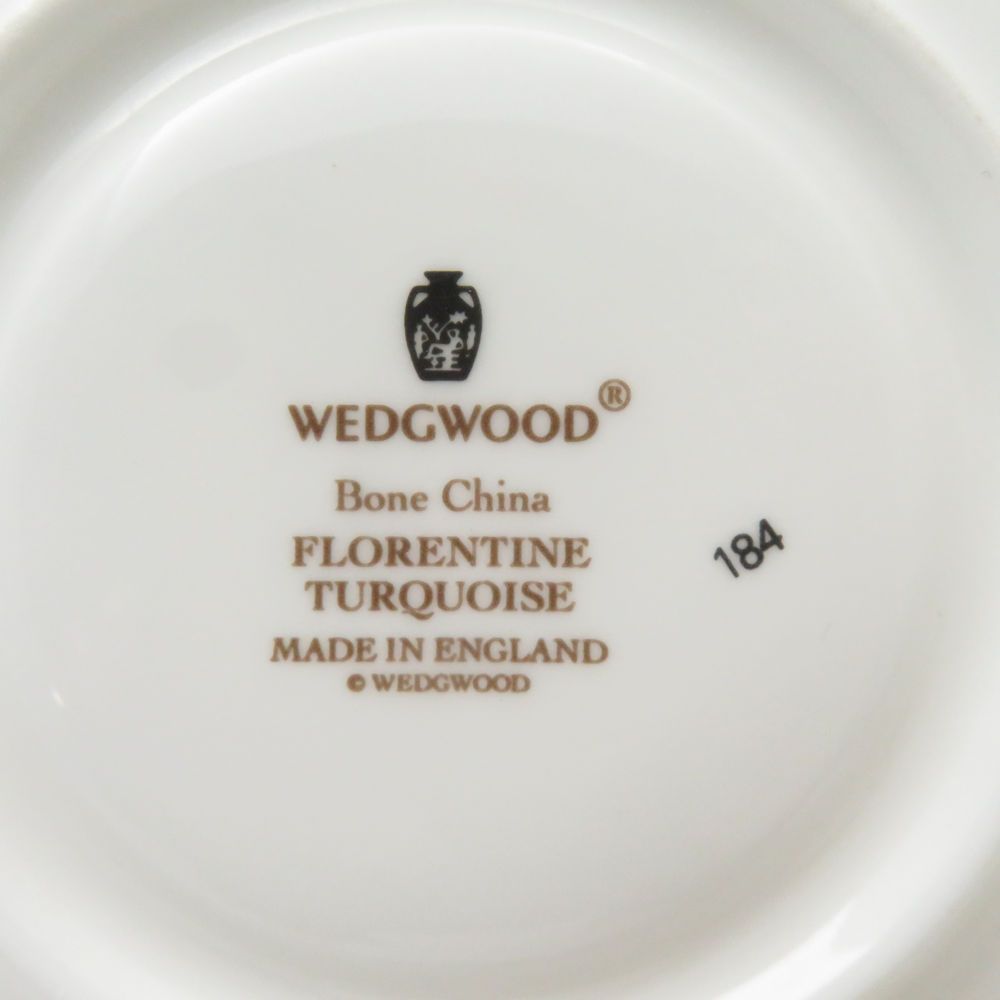 WEDGWOOD ウェッジウッド フロレンティーンターコイズ ティーカップ