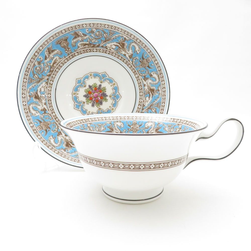 WEDGWOOD ウェッジウッド フロレンティーンターコイズ ティーカップ