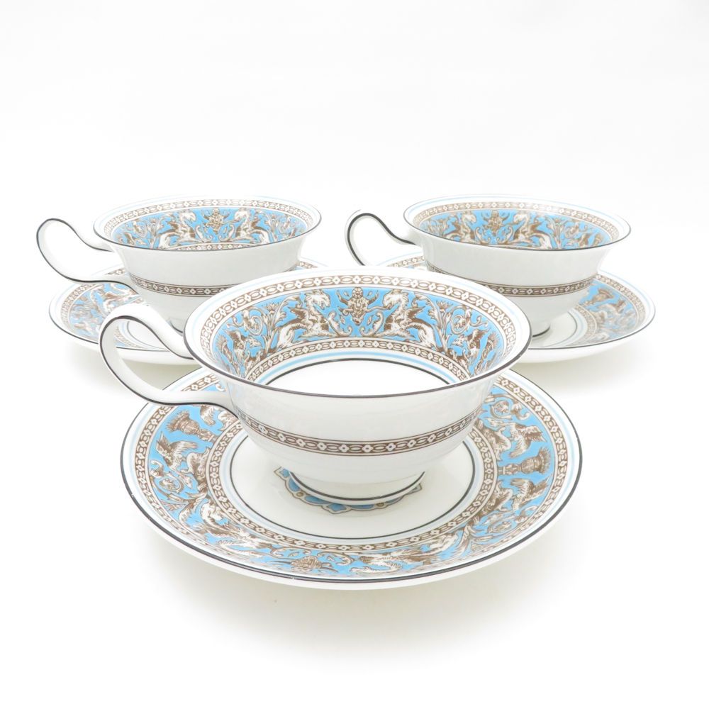WEDGWOOD ウェッジウッド フロレンティーンターコイズ ティーカップ