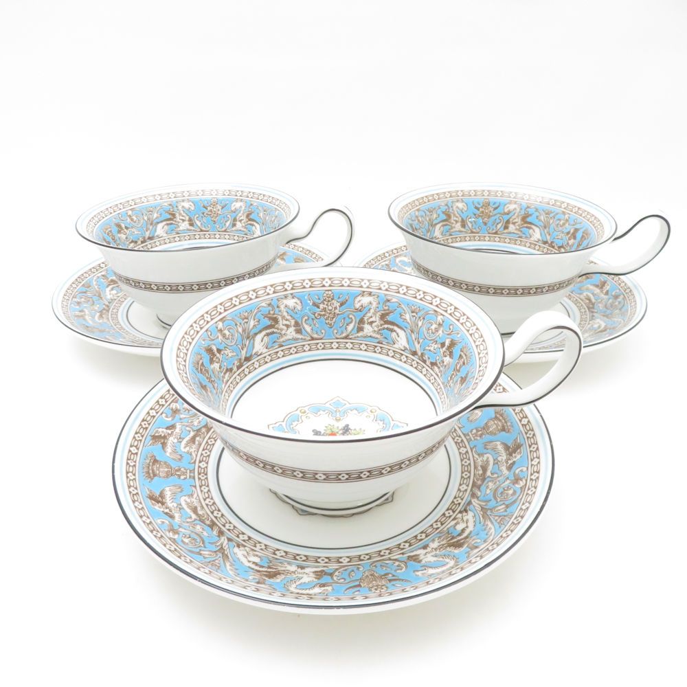 WEDGWOOD ウェッジウッド フロレンティーンターコイズ ティーカップ