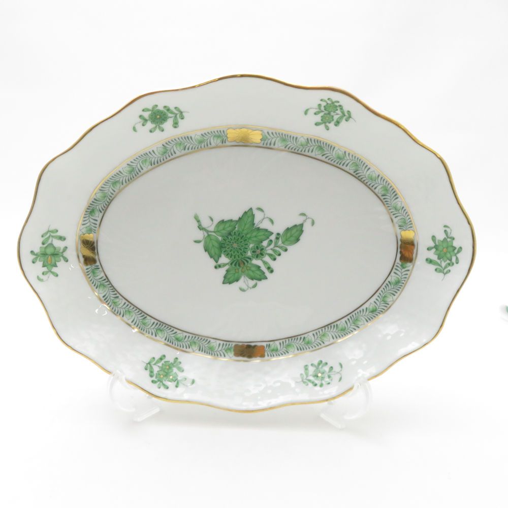 USED美品】HEREND ヘレンド パーティートレイ トレイ プレート 楽天