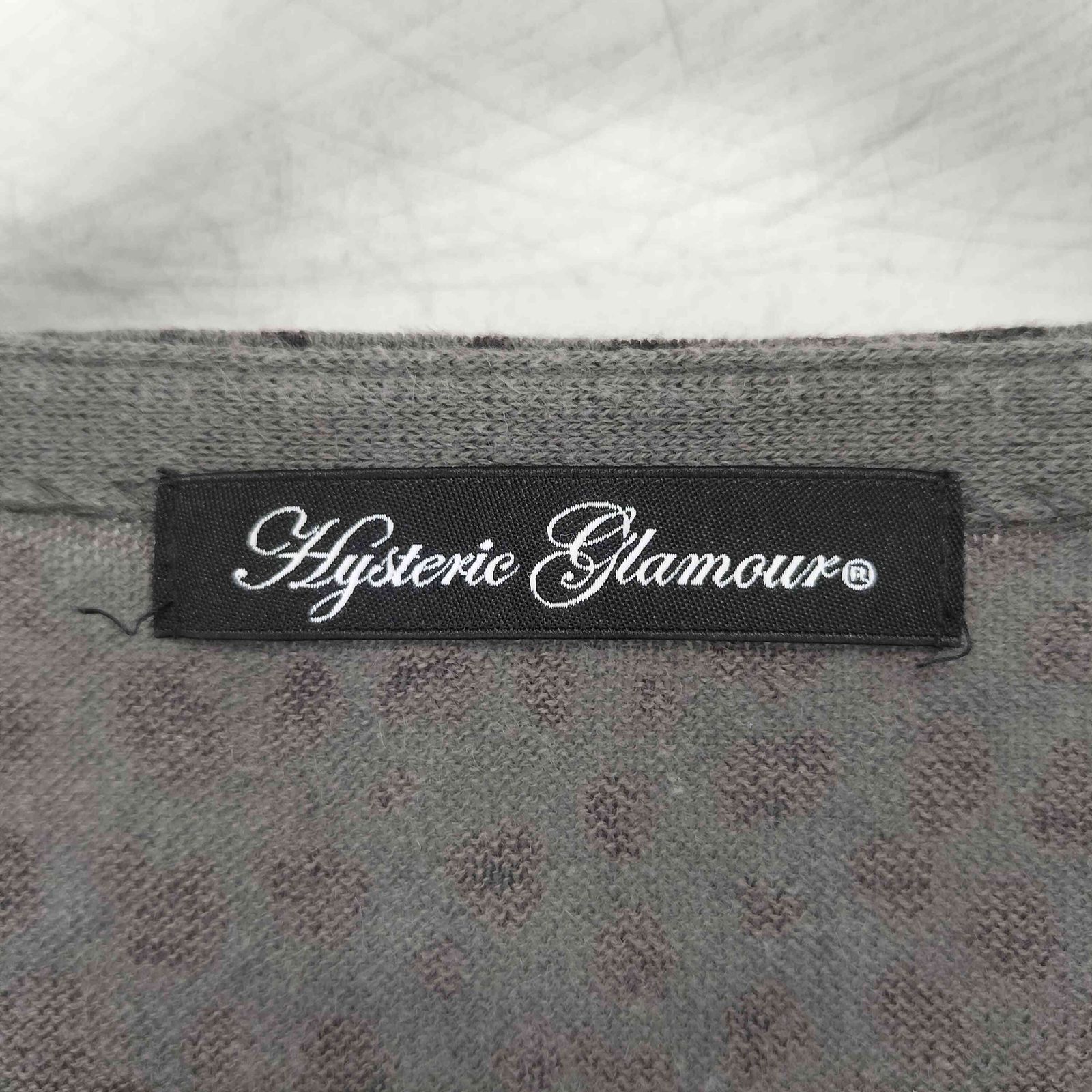 ヒステリックグラマー HYSTERIC GLAMOUR ヒスベア レオパード柄 S/S