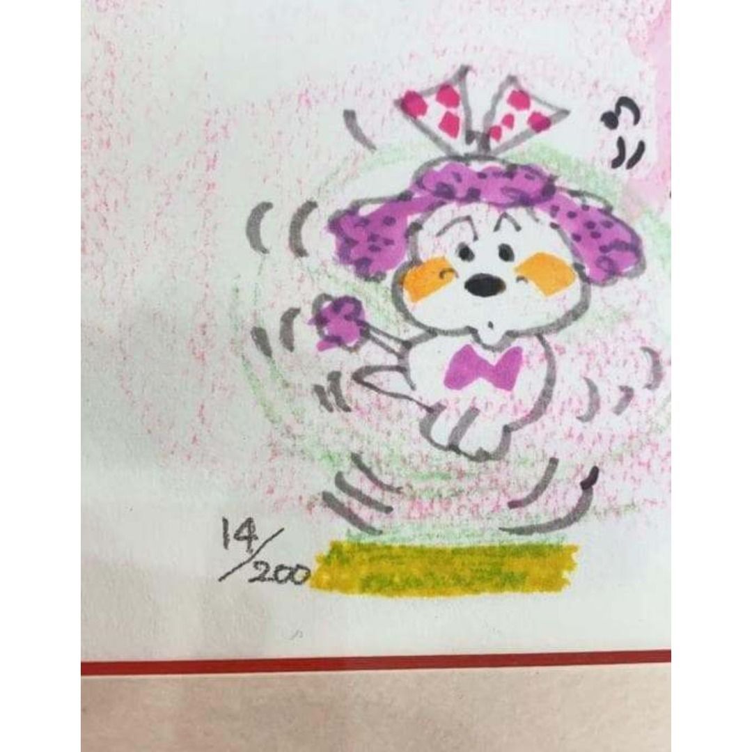 水森亜土 版画 ラ・ヴィアン・ローズ - メルカリ