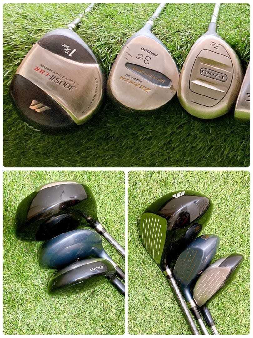 M14.ミズノ 初心者オススメ ゴルフクラブ メンズセット 右利き 13本