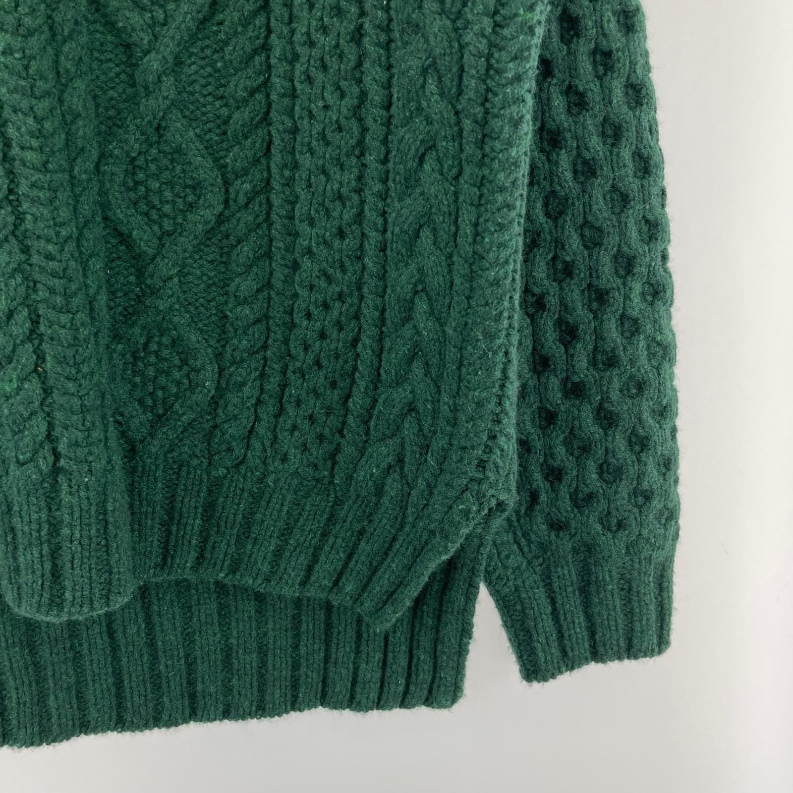 Drawer ケーブルニット Drawer ドゥロワー ケーブル編み Vネックニット size表記なし