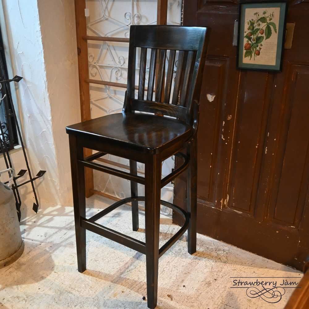 IFU-413-4 英国ヴィンテージ カウンターチェア ハイチェア