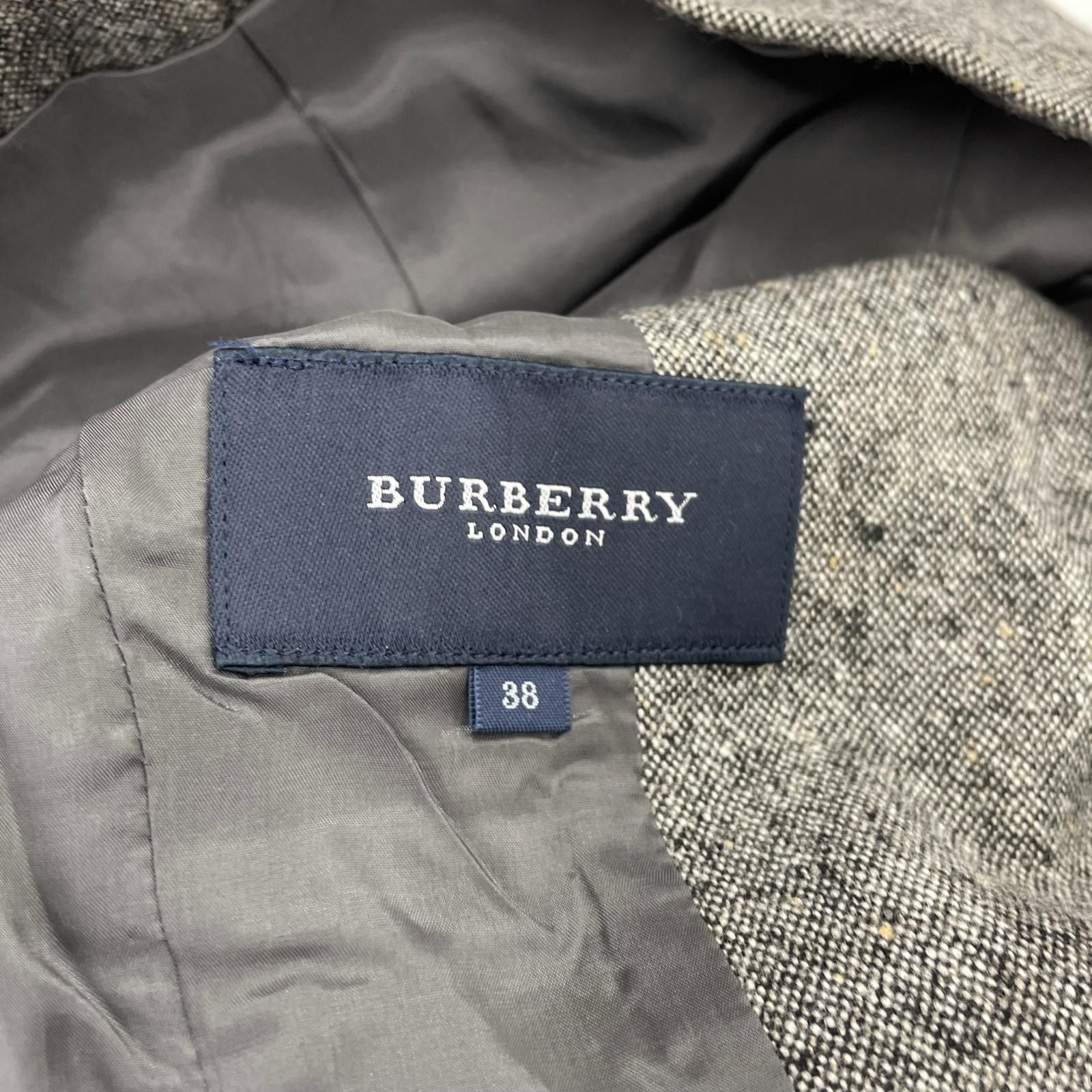 BURBERRY バーバリージャケット size38/グレー - メルカリ