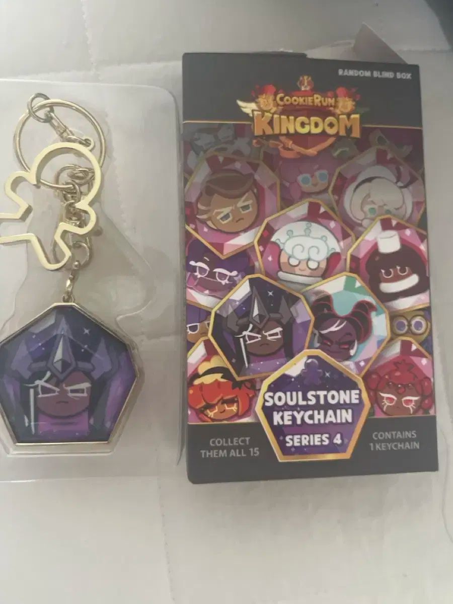 クッキーランキングダム 霊魂石キーホルダーフルセット Vol1&2(収納付き) クッキーラン キングダム DARK KIKA 魂の石 キーホルダー - メルカリ