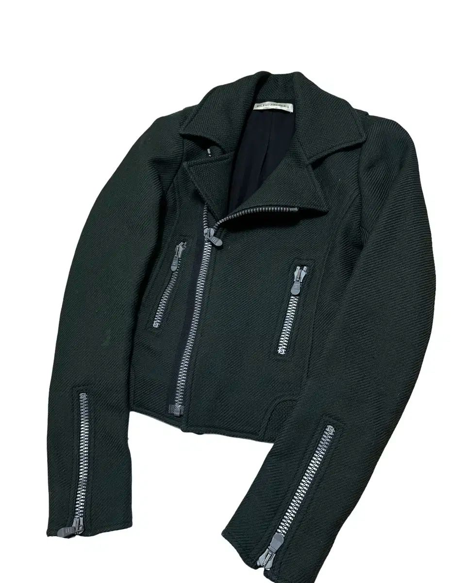 バレンシアガ 百貨店購入 グリーン ウール ジャケット - メルカリ