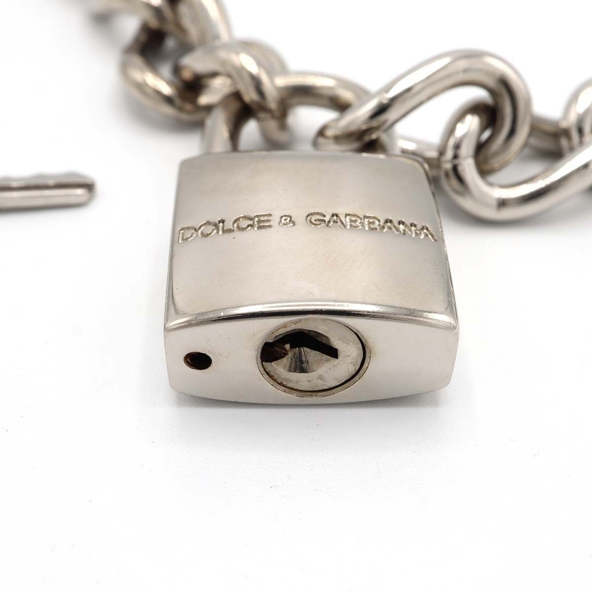 DOLCE&GABBANA ドルチェ＆ガッバーナ ウォレットチェーン 南京錠 DG