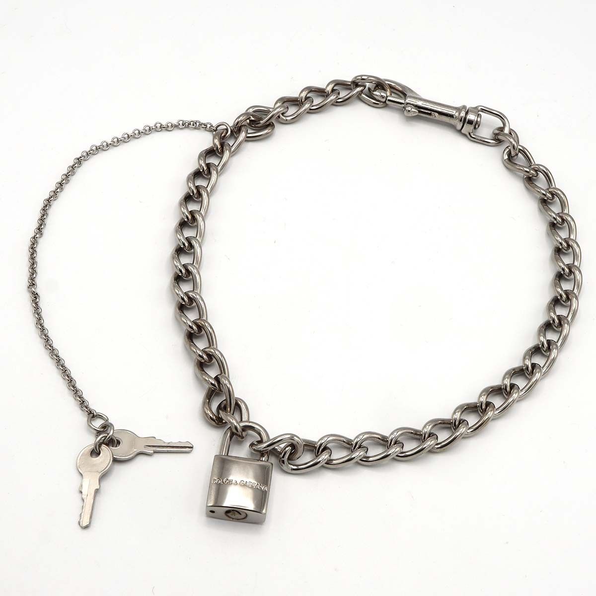 DOLCE&GABBANA ドルチェ＆ガッバーナ ウォレットチェーン 南京錠 DG