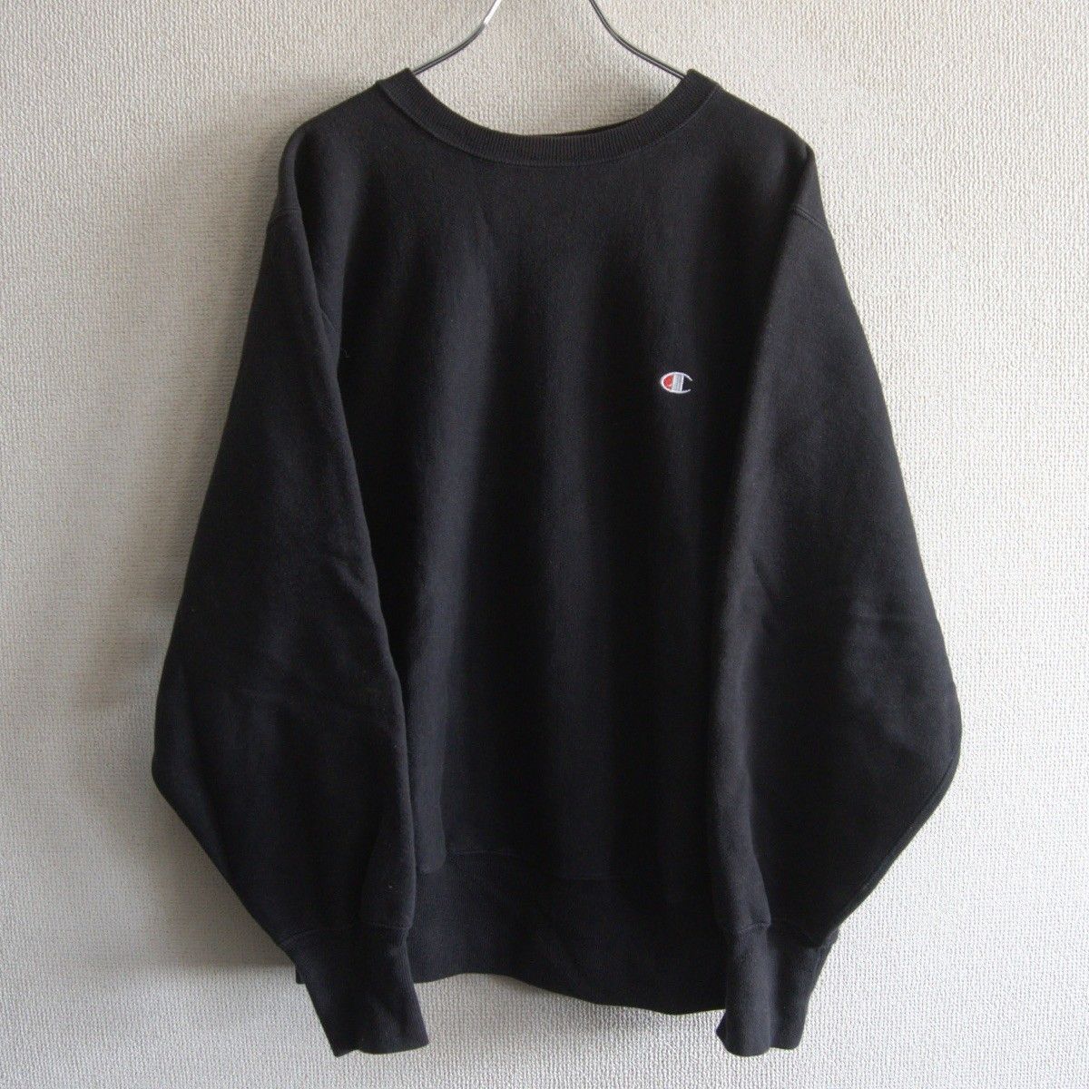 90s/ブラック】CHAMPION【REVERSE WEAVE リバースウィーブ スウェット