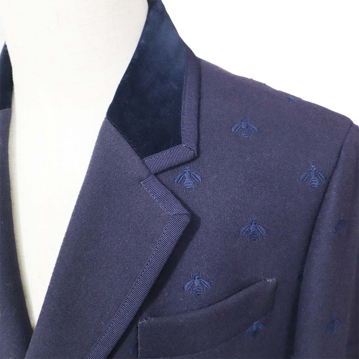 GUCCI グッチ チェスターコート BEE 蜂 サイズ52R アウター オーバー