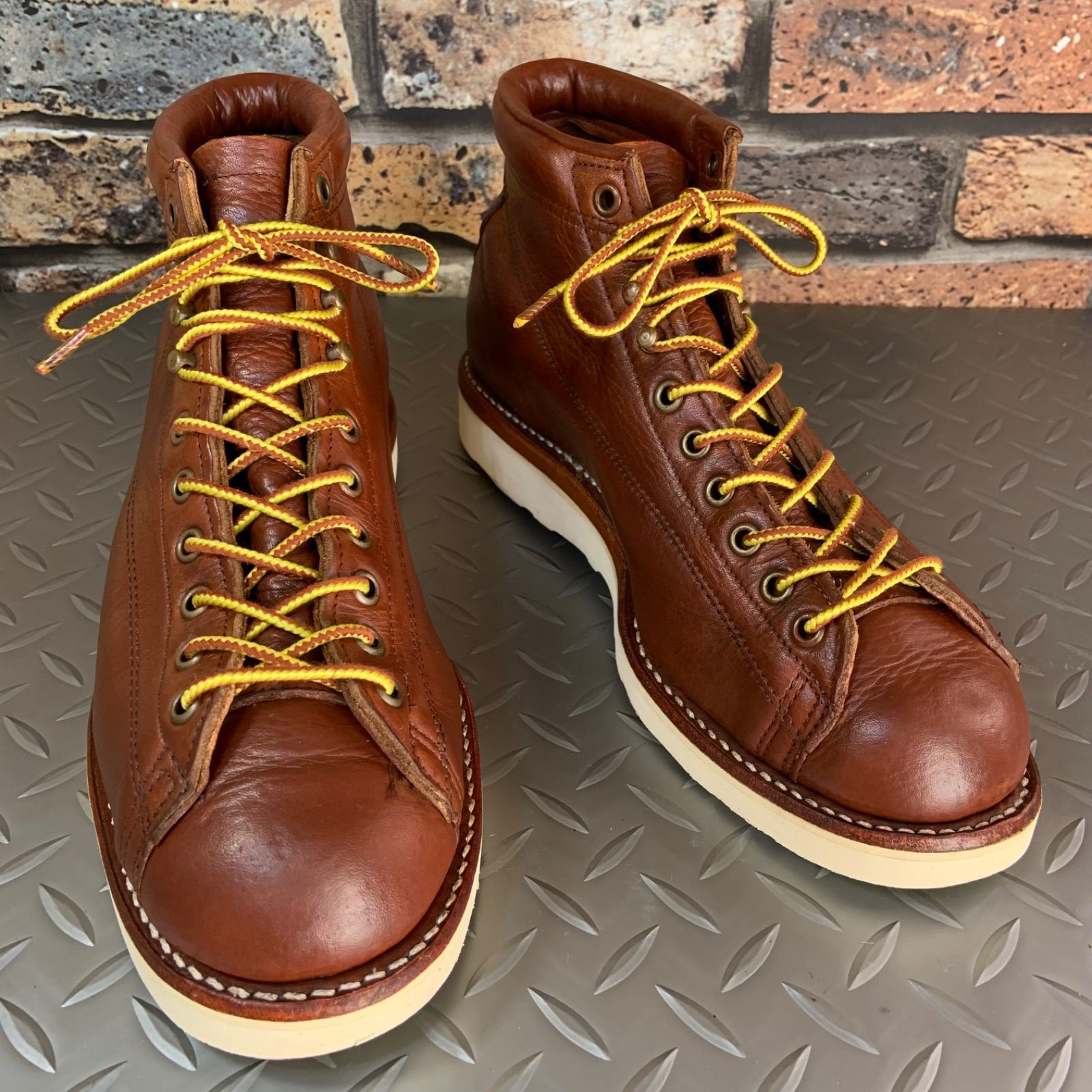 チペワ モンキーブーツ リバースオデッサ ラフアウト 7E ビブラム USA