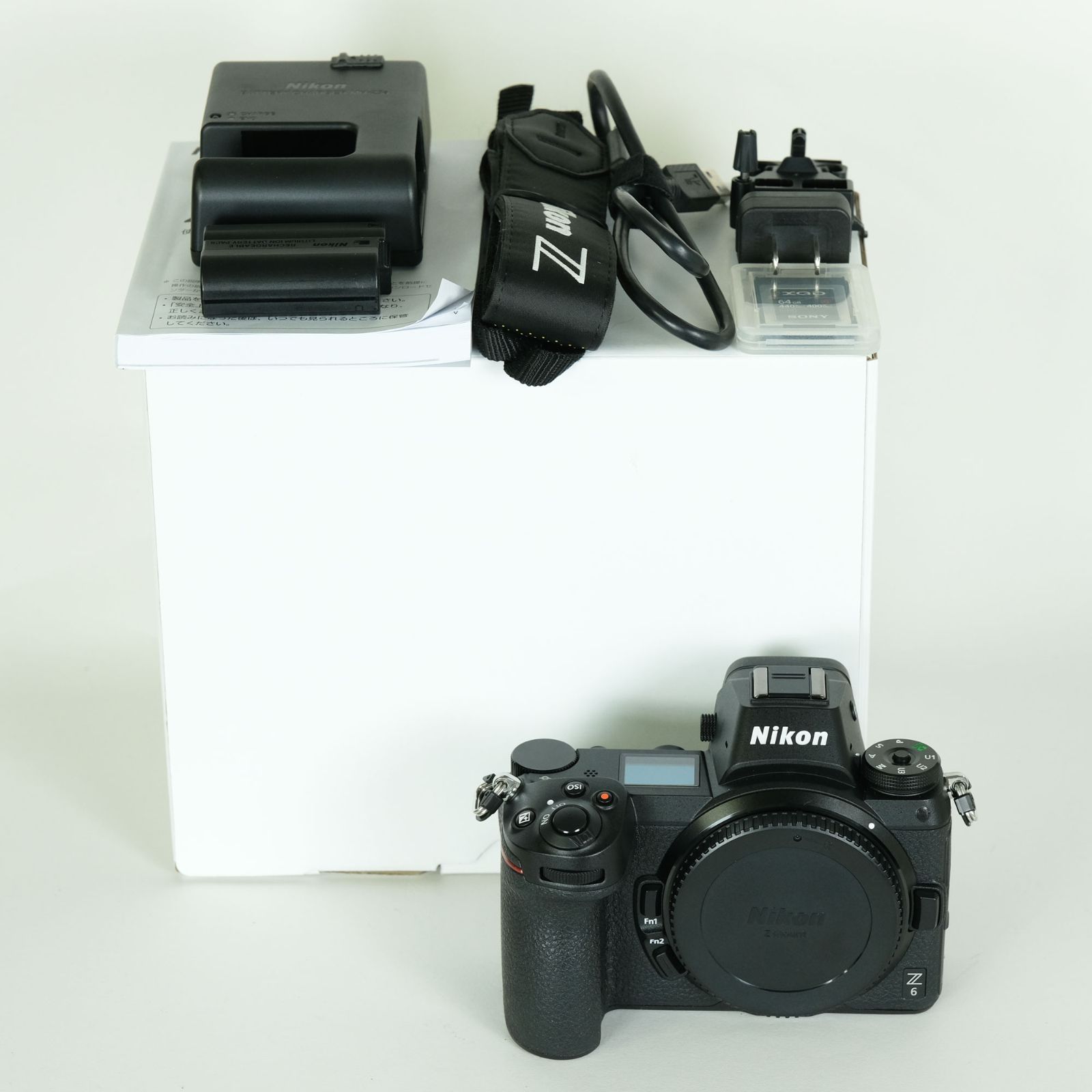 美品 | シャッター数3,802回｜XQDカード付] Nikon Z6 [ボディ] | Nikon