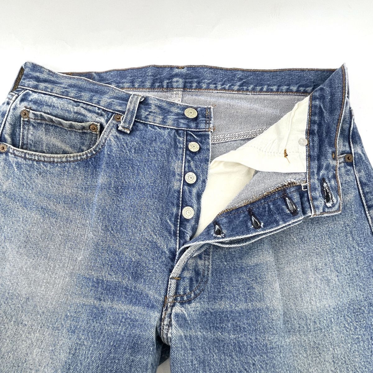 Levi's リーバイス 501 赤耳 80s 刻印524 デニムパンツ USA製 ボタン