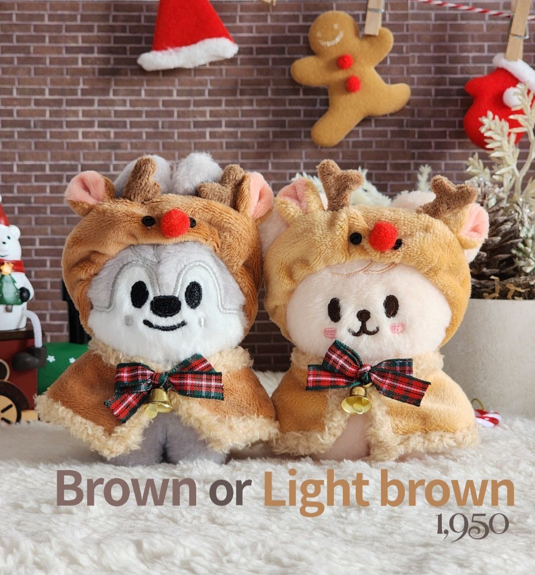 straykids SKZOO 10cmぬいぐるみ用クリスマスコスチューム straykids SKZOO 10cmぬいぐるみ用クリスマスコスチューム