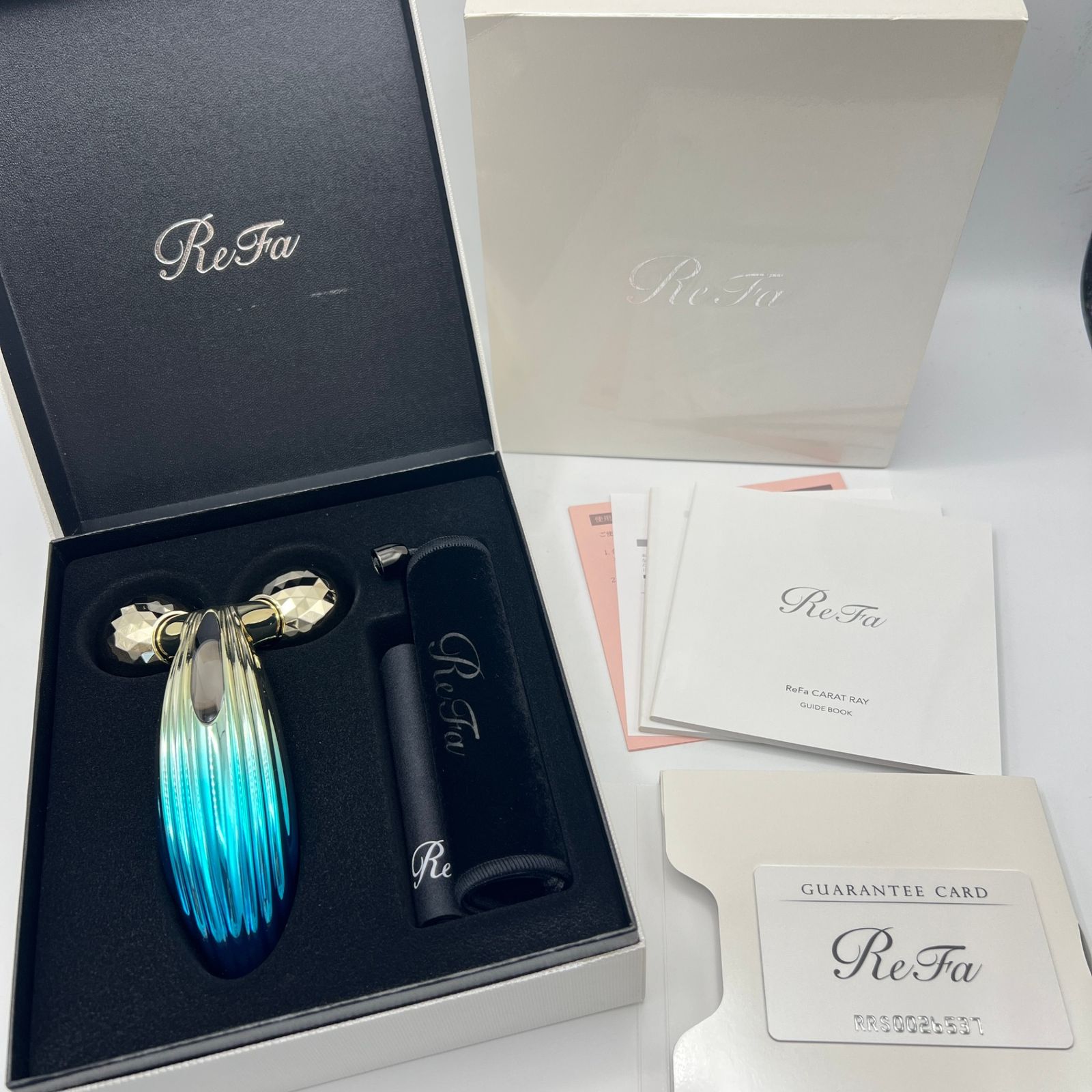 新品】MTG ReFa CARAT RAY RF-PC2019B-SP ブルー 美顔器 リファ