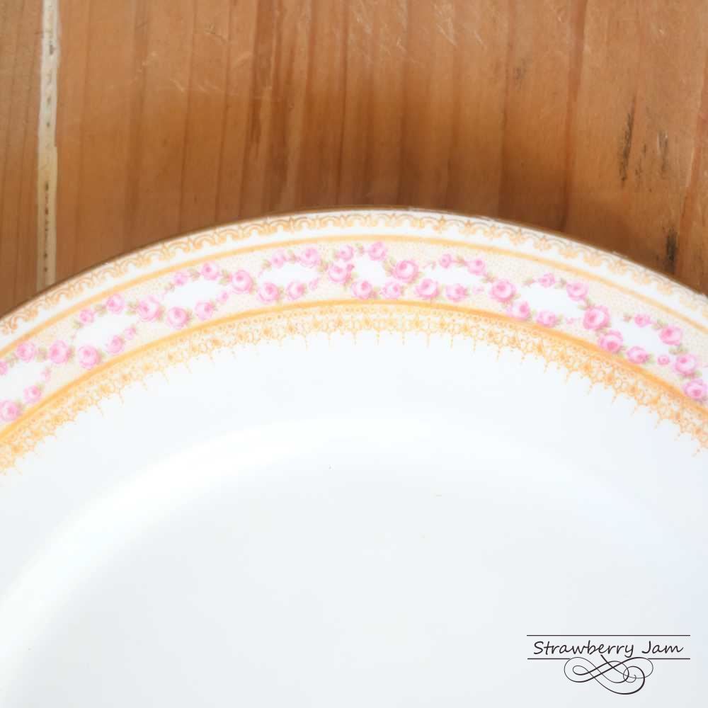 アビランド ケーキ皿 アンティーク/アビランド/トリオ/ティーカップ/ケーキ皿セット