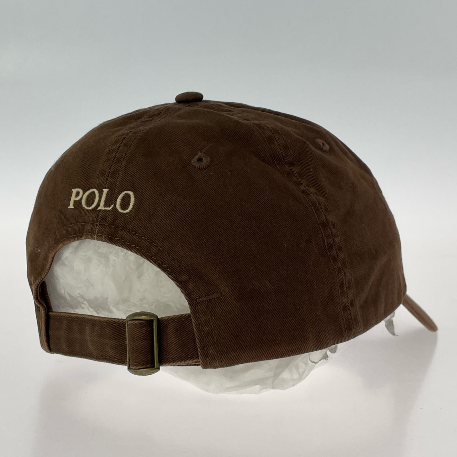 POLO RALPH LAUREN ポロ・ラルフローレン ロゴ刺繍キャップ sizeONE