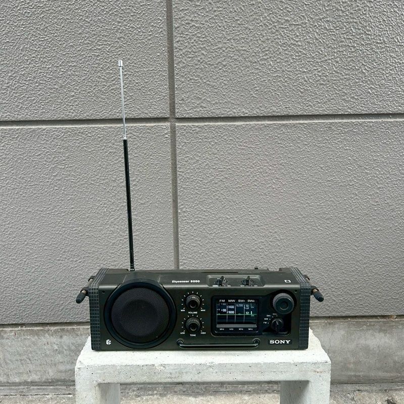 ジャンク】SONY 4バンドBCLラジオ スカイセンサー ベスト ICF-6000