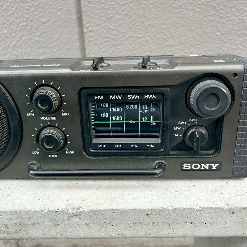 ジャンク】SONY 4バンドBCLラジオ スカイセンサー ベスト ICF-6000