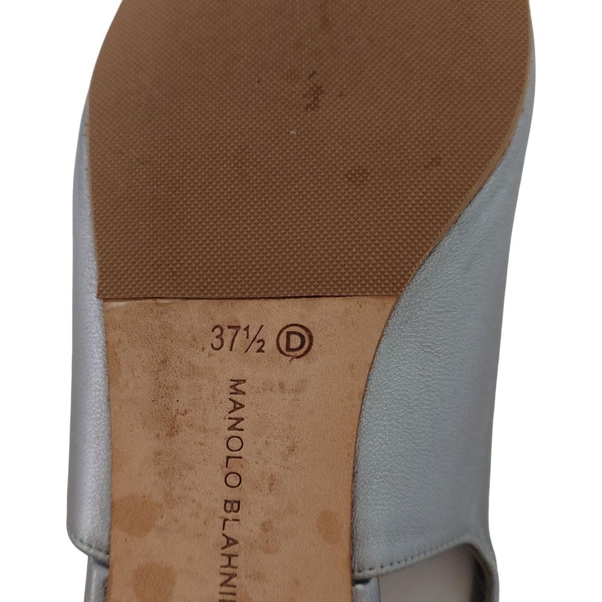 MANOLO BLAHNIK(マノロブラニク) サンダル 37 1/2 レディース