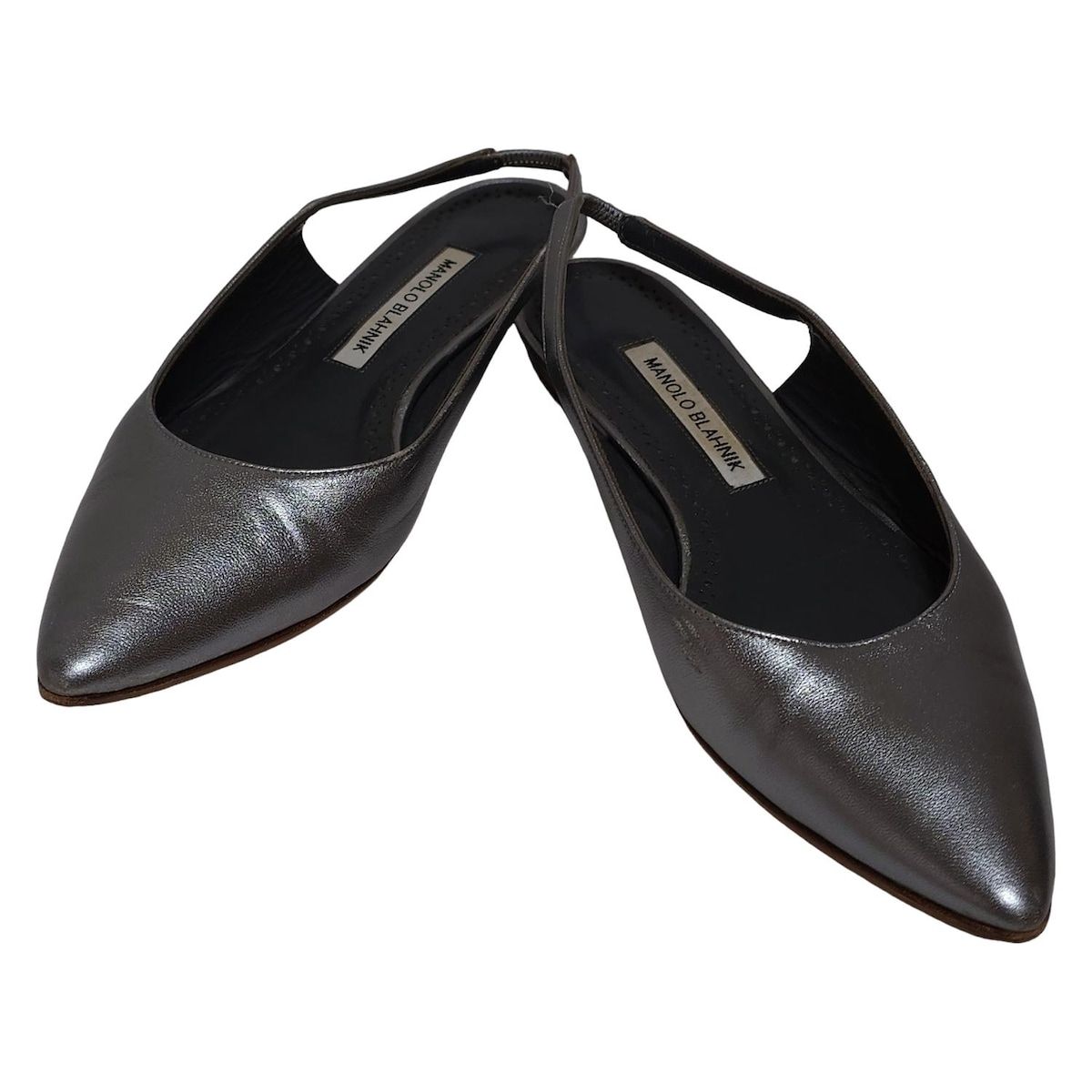 MANOLO BLAHNIK(マノロブラニク) サンダル 37 1/2 レディース