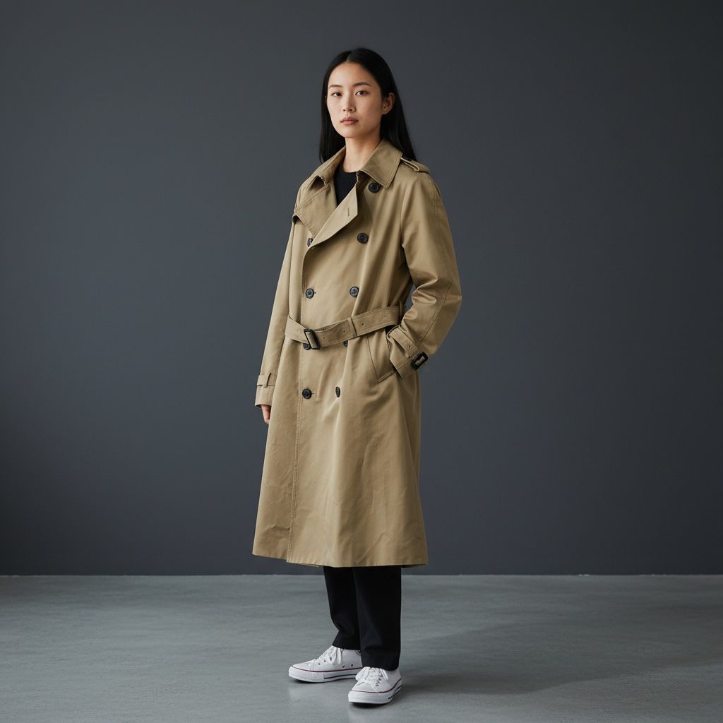 【美品】ハイク　ライナー付き　トレンチコート　ベージュ サイズ3 HYKE ハイク ライナー付 トレンチコート 3 ベージュ 日本製 レディース