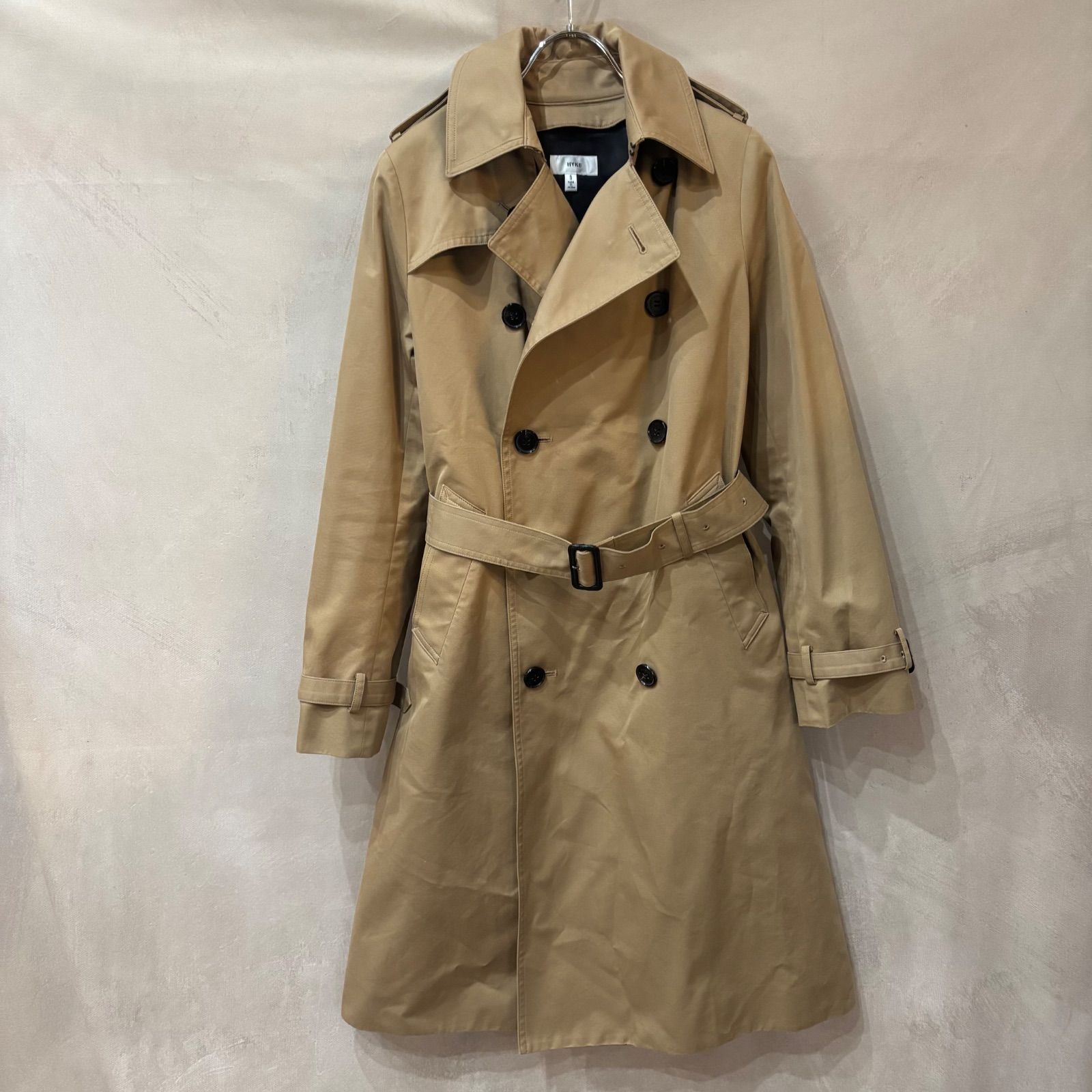【定番】HYKE ハイク　トレンチコート　ライナー着脱　訳あり 定番】HYKE ハイク トレンチコート ライナー着脱 訳あり HYKE(ハイク